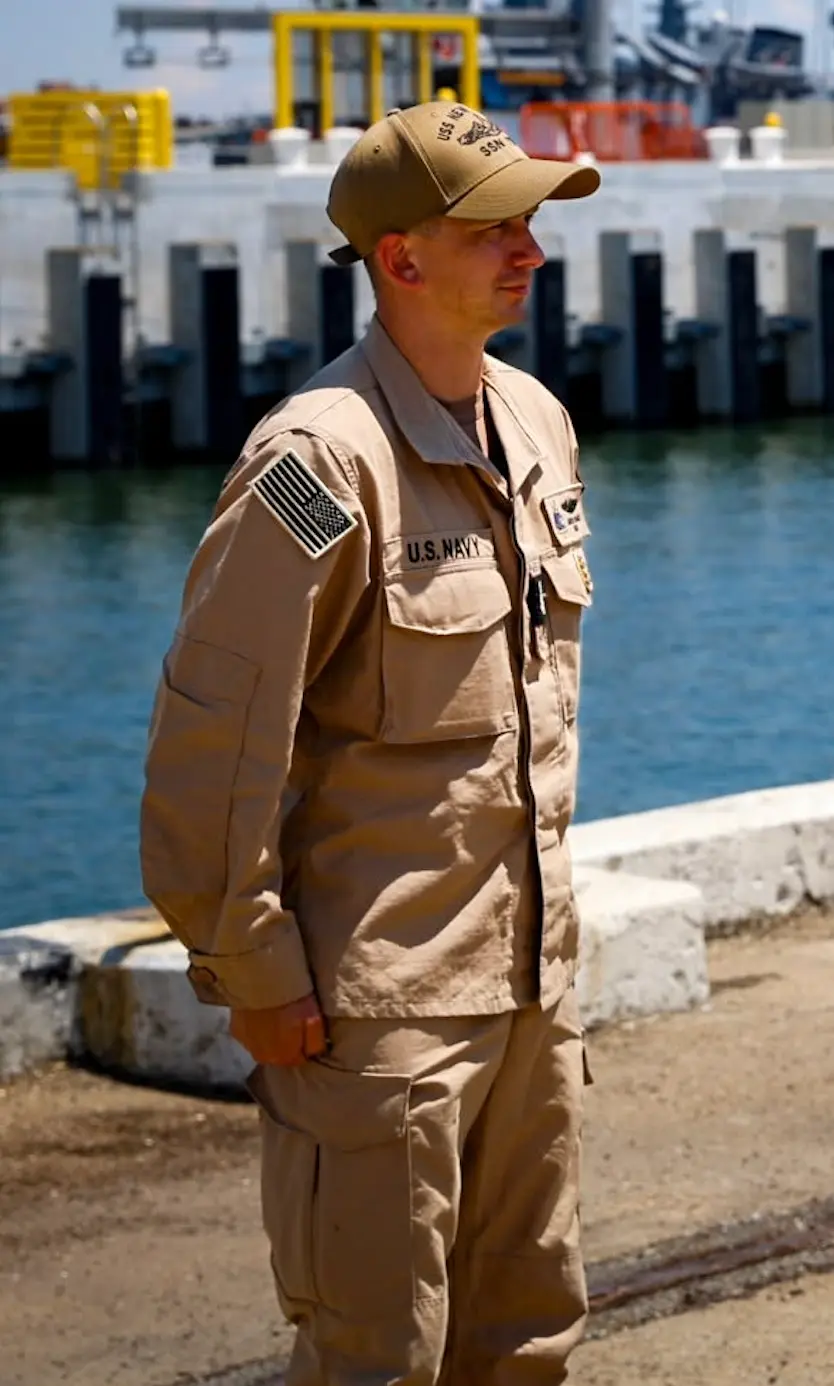 MMACS(SS) Jared Fouke, Chief of the Boat, USS New Jersey (SSN-796)